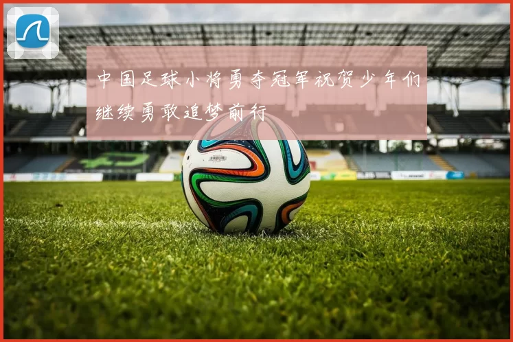 中国足球小将勇夺冠军祝贺少年们继续勇敢追梦前行